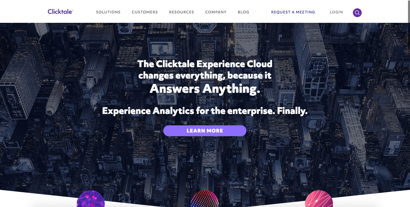 Clicktale Heatmap