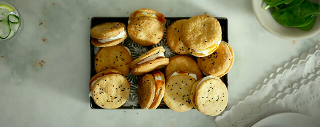 Emmental Savoury Snack Biscuits