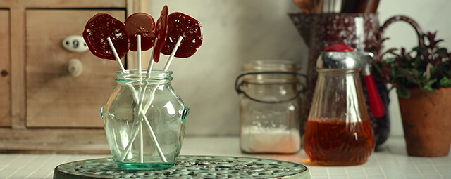 Salted Toffee Lollipop